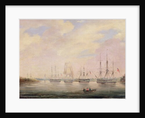 View of Port Adelaide, South Australia by Colonel William Light