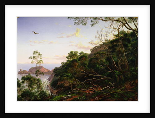 Pulpit Rock near Melbourne, Victoria, 19th century by Eugen von Guerard