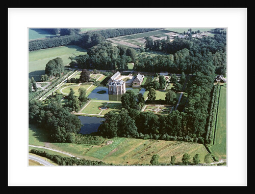 Aerial view of the castle by Anonymous