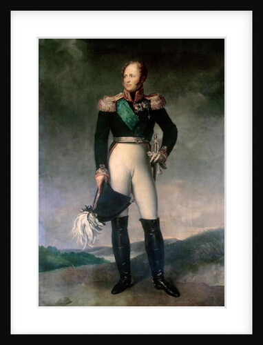 Alexander I of Russia by Francois Pascal Simon Baron Gerard