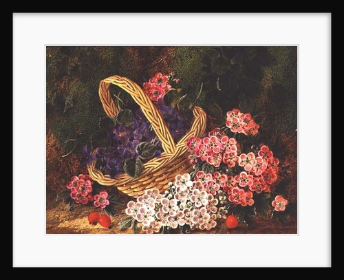 Basket of Flowers by George Clare
