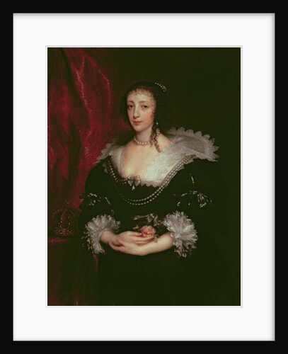 Queen Henrietta Maria, Queen consort of Charles I of England, 1632 by Anthony van Dyck