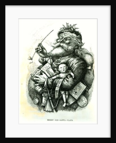 Merry Old Santa Claus by Thomas Nast