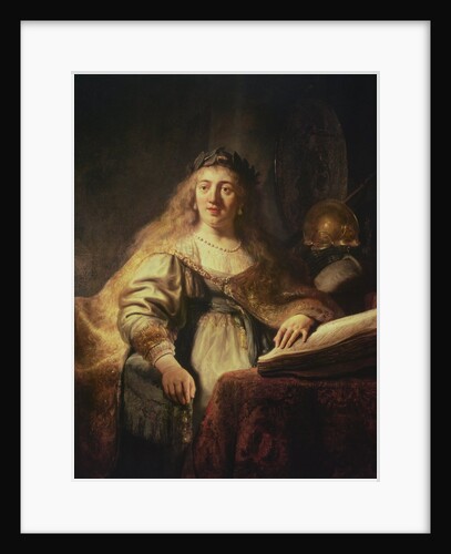 Saskia as Minerva by Rembrandt Harmensz. van Rijn