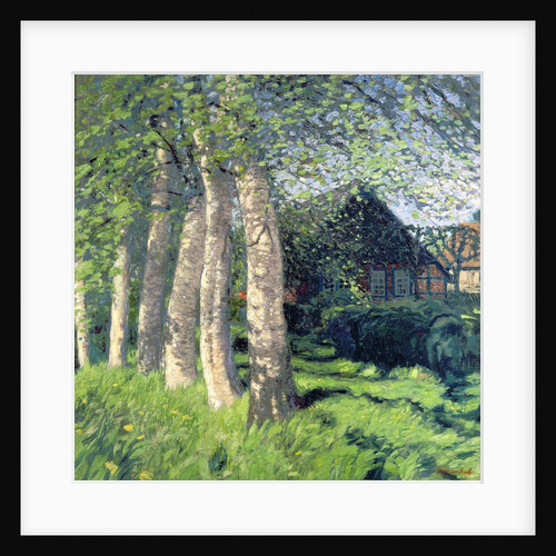 Spring in Worpswede by Hans am Ende