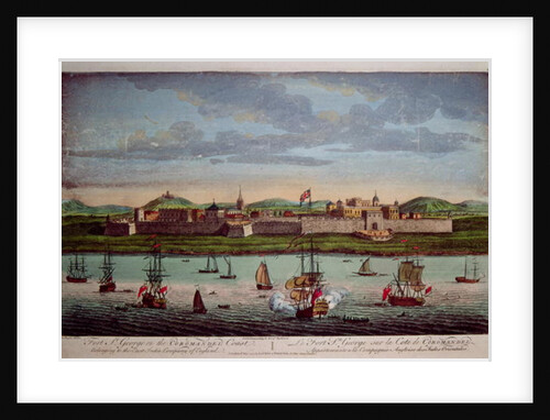 Fort St. George, Coromandel Coast, 1794 by Jan van Ryne