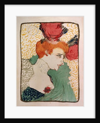 Mademoiselle Marcelle Lender, 1895 by Henri de Toulouse-Lautrec