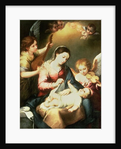 Virgin of the Swaddling Clothes by Bartolome Esteban Murillo