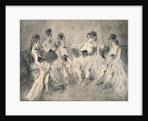 Girls in a Bordello by Constantin Guys