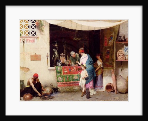At the Antiquarian, 1880 by Vitorio Capobianchi