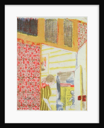 Interior in Shades of Pink III by Edouard Vuillard
