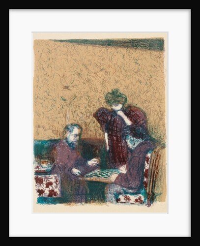 The Game of Checkers, 1899 by Edouard Vuillard