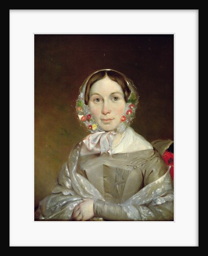 Portrait of Eliza Sophia Tilley, 19th century by Thomas Bock