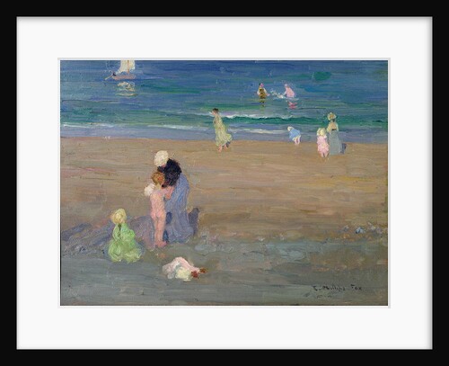 The Beach, Trouville by Emmanuel Phillips Fox