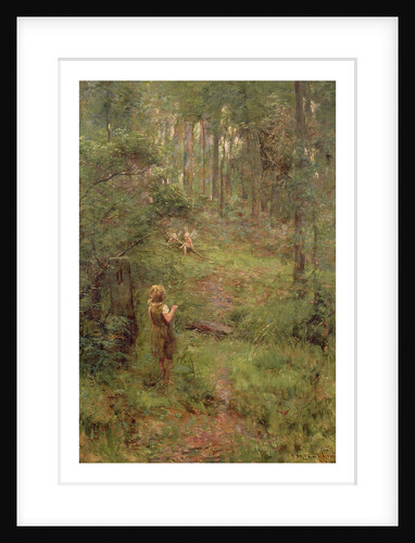 What the Little Girl Saw in the Bush, 1904 by Frederick McCubbin