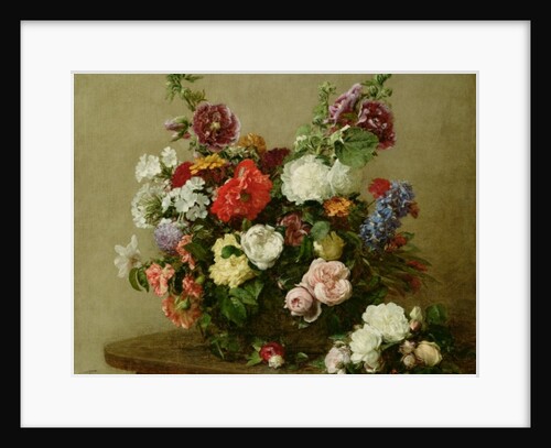 A Bouquet of Mixed Flowers, 1881 by Ignace Henri Jean Fantin-Latour
