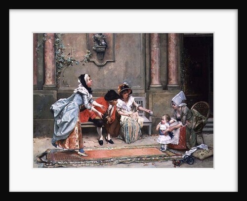 The First Steps by Emile August Pinchart