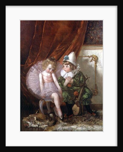 Pierrot and Pierrette by Edmond Louyot