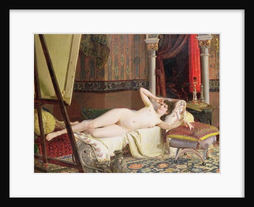 The Artist's Model by Nikolai K. Bodarevski