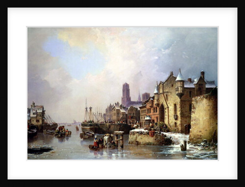 Winter in Konigsberg by Ludwig Hermann