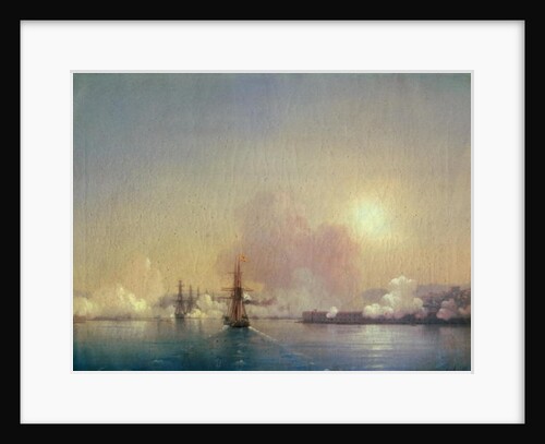 Arrival into Sebastopol Bay, 1852 by Ivan Konstantinovich Aivazovsky