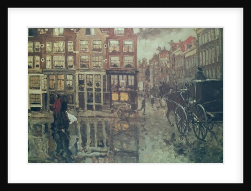 Corner of Leidsche Square, Amsterdam by Georg-Hendrik Breitner