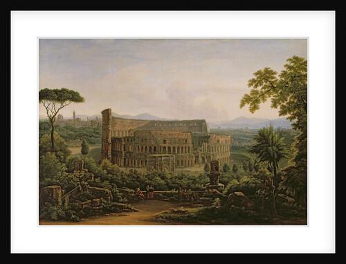 View of the Colosseum from the Palatine Hill, Rome, 1816 by Fedor Mikhailovich Matveev