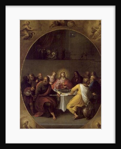 The Last Supper by Frans II and III (1607-67) Francken