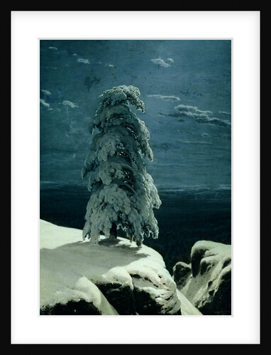 In the Wild North, 1891 by Ivan Ivanovich Shishkin