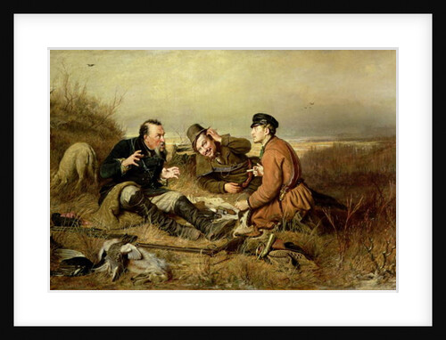 Hunters, 1816 by Vasili Grigorevich Perov