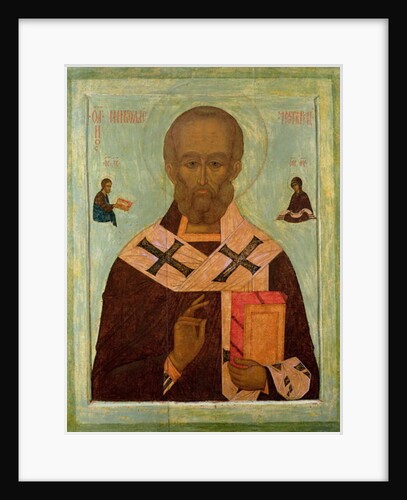 Icon of St. Nicholas, Russian School, 16th century by School Russian