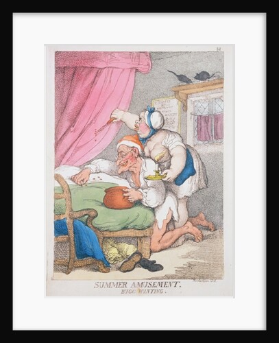 Summer Amusement. Bug Hunting by Thomas Rowlandson