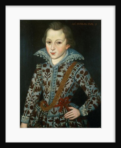 Portrait of a Young Boy, Aged Five by Robert the Elder Peake