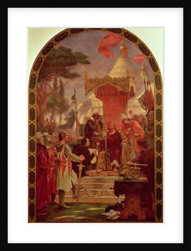 King John Granting the Magna Carta in 1215, 1900 by Ernest Normand