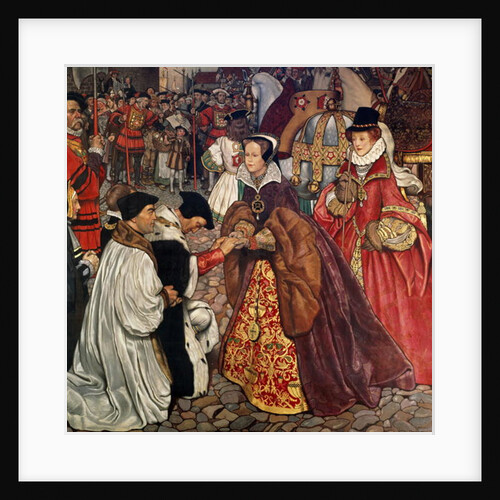 Queen Mary and Princess Elizabeth entering London in 1553, 1910 by John Byam Liston Shaw