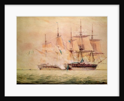 Boarding the 'Chesapeake' by John Christian Schetsky