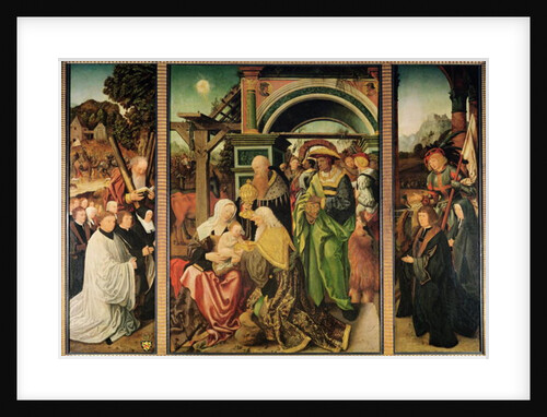 Adoration of the Magi by Jan Mostaert