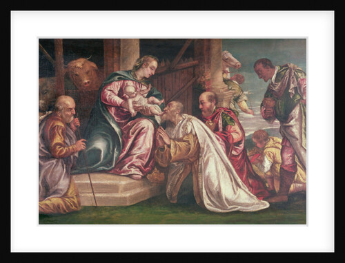 Adoration of the Magi by Francesco Montemezzano