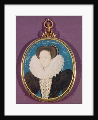 An Unknown Woman aged 26, 1593 by Nicholas Hilliard