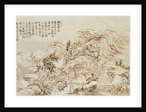 Add 331 Mountain view, possibly 17th century by Ming Dynasty Chinese School