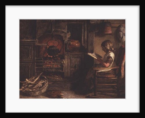 The Cottage Fireside by John Dawson Watson