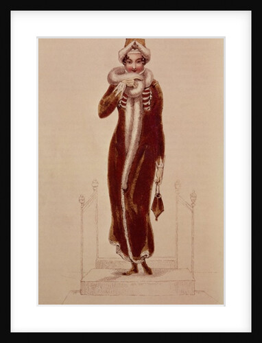 Carriage costume, Ackermann print, 1811 by Anonymous
