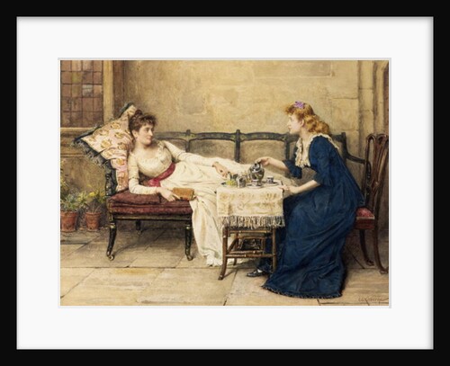 Afternoon Tea by George Goodwin Kilburne