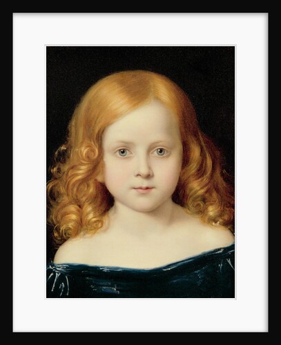 Portrait of the Artist's Daughter by Charles West Cope