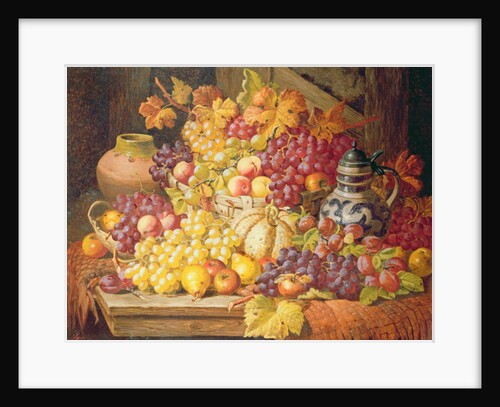 Still Life with fruit by Charles Thomas Bale