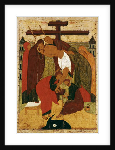 Descent from the Cross, 1475-1499 by School Russian