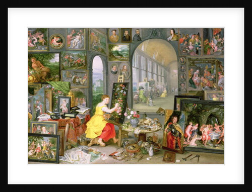 Allegory of Painting by Jan the Younger Brueghel