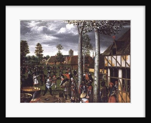 A Wedding Scene by Hans van Wechlen