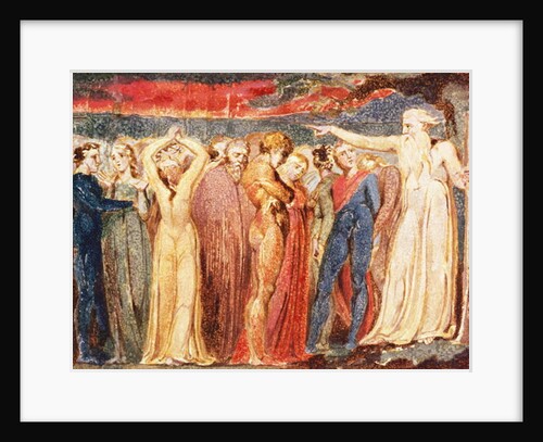 Joseph of Arimathea preaching to the inhabitants of Britain by William Blake