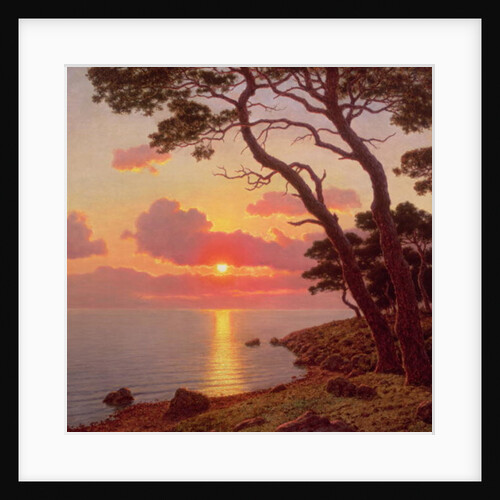 Calme de Soir, Cote d'Azur by Ivan Fedorovich Choultse